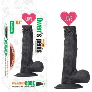 25 Cm Damarlı Testisli Kalın Zenci Dildo 25 Cm Damarlı Testisli Kalın Zenci Dildo