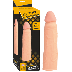Gerçek Doku 5 cm Uzatma Penis Kılıfı Gerçek Doku 5 cm Uzatma Penis Kılıfı