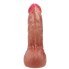 USB Şarjlı 20 cm Oynar Başlı İleri Geri Hareketli Titreşimli Dildo