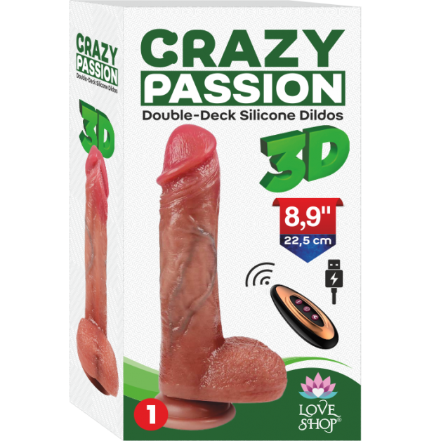 Love Shop Damarlı Uzaktan Kumandalı Penis Love Shop Damarlı Uzaktan Kumandalı Penis