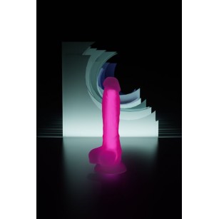 Gece Parlayan Şeffaf Hijyenik Penis Pembe Gece Parlayan Şeffaf Hijyenik Penis Pembe