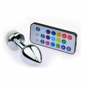 Uzaktan Kumandalı Led Işıklı Anal Plug Uzaktan Kumandalı Led Işıklı Anal Plug